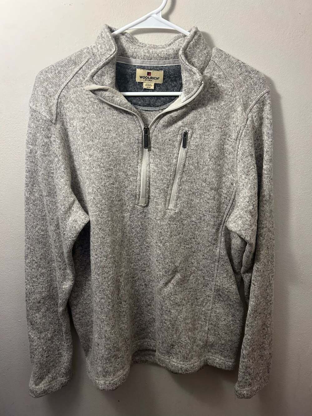 Chaps Men's & Big Men's Quarter Zip Fleece Sweater, Sizes S-3XL - .com,